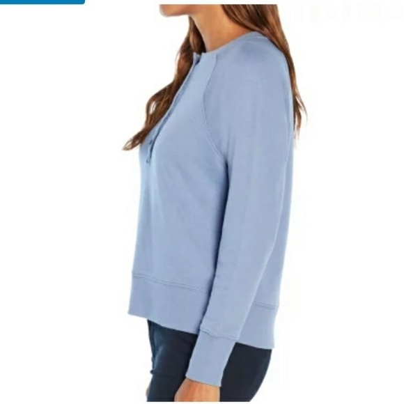 Gap Women’s Henley Sweatshirt NWT Size Small - Picture 3 of 5